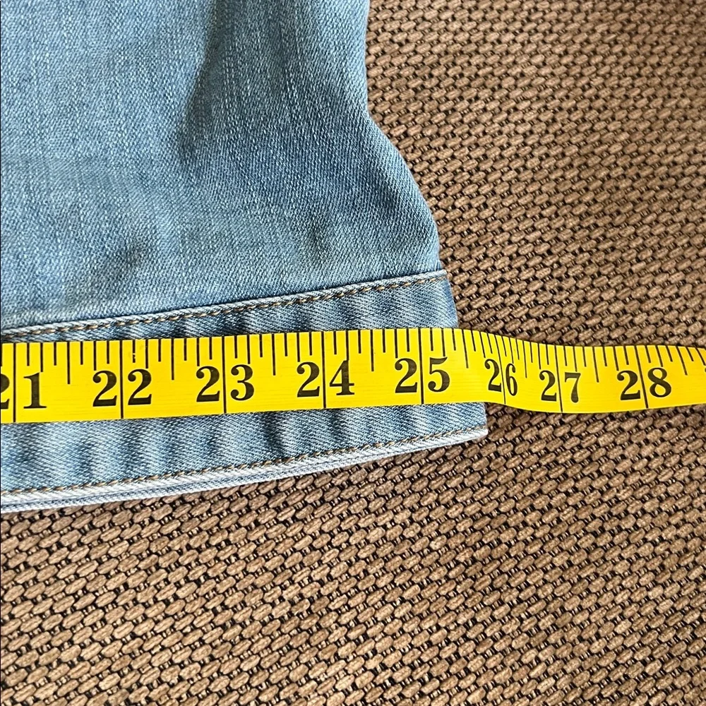 DYN Frayed Denim vest plus size 2X - Picture 5 of 9